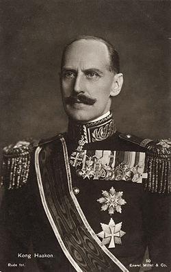 Portrett av Haakon VII