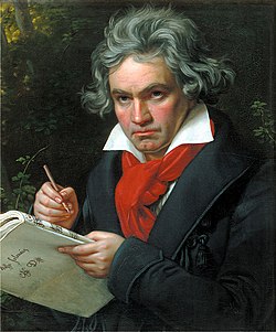 Portrett av Ludwig van Beethoven